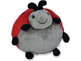 Cloud B Small Twilight Ladybug Pouf Huggable Friend, Red/Black, 1-Pack (Cloud b: 059366770843)