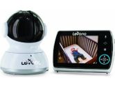 Levana Keera Remote Controlled Pan/Tilt/Zoom Camera with 3.5-Inch Screen, White/Black, 1-Pack (Levana: 871363024664)