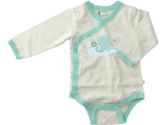 Babysoy O Soy Kimono Bodysuit, Octopus, 0-3 months, 1-Pack (Babysoy: 022099827115)