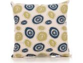 Uptown Traffic Circles Pillow (Sweet Potato: 763872118166)