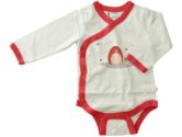 Babysoy O Soy Kimono Bodysuit, Penguin, 3-6 months, 1-Pack (Babysoy: 022099827177)