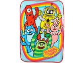 Yo Gabba Gabba "Friends Rock!" Ultra Soft Blanket - Colors As Shown, One Size (Yo Gabba Gabba: 092317099341)