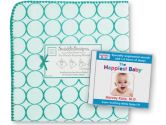 SwaddleDesigns Dr Karp White Noise CD and Ultimate Receiving Blanket, Mod Circles, 1 Pack (SwaddleDesigns: 810284020560)