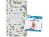 SwaddleDesigns Dr Karp White Noise CD and Marquisette Swaddling Blanket, Paisley, 1 Pack (SwaddleDesigns: 810284020522)