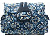 Kalencom Elite Tote Style Diaper Bag - Garden Charm (Indigo) (Kalencom: 088161961354)
