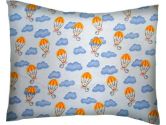 SheetWorld Twin Pillow Case - Blue Parachuting Mouse - Made In USA (sheetworld: 610696494917)