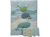 Migi Little Whale 3-Piece Crib Bedding Set by Bananafish (Bananafish: 883643107776)