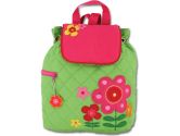 Stephen Joseph Flower Quilted Backpack, Green, One Size, 1-Pack (Stephen Joseph: 794866012450)