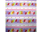 SheetWorld Fitted Portable / Mini Crib Sheet - Elmo & Zoe ABC - Made In USA (sheetworld: 818101010473)