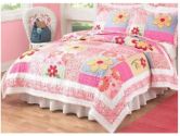 Olivia Twin Quilt with Pillow Sham (My World: 601000136579)