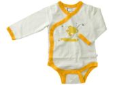 Babysoy O Soy Kimono Bodysuit, Koala, 18-24 months, 1-Pack (Babysoy: 022099827054)