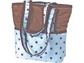 Hoohobbers Dots Diaper Tote Bag , Orange (Hoohobbers: 729440541286)