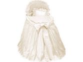 Ecru Prima Donna Liner/Skirt and Hood size: 15inch x 30inch (Baby Doll: 009243121015)