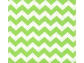 SheetWorld Crib / Toddler Sheet - Lime Chevron Zigzag - 28 inches x 52 inches (71.1 cm x 132.1 cm) - Made In USA (sheetworld: 030915159166)