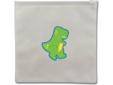 Stephen Joseph Reusable Dino Snack Bag, Clear, 2-Pack (Stephen Joseph: 794866673590)