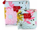 2 Red Hens Studio Snack Bags Set, Large/Small Pink Lemonade, 2-Pack (2 Red Hens Studio: 819435010092)