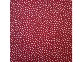 SheetWorld Fitted Portable / Mini Crib Sheet - Red Fun Dots - Made In USA (sheetworld: 030915159623)