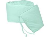 Tailored Baby Cradle Bumpers - Color Mint - Size 15x33 (Baby Doll: 009243088691)