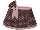 Cocoa Pink Dot Liner/Skirt and Hood size: 16inch x 32inch (Baby Doll: 009243121336)