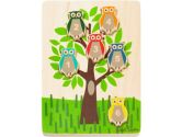 Dwellstudio - Wooden Puzzle, Owls (Dwell Studio: 846925001001)