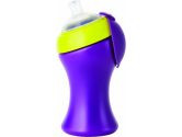 Boon Swig Short Spout Top Sippy Cup, 10-Ounce, 1-Pack, Purple/Green (Boon: 813741010982)