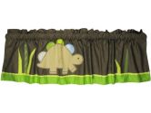 Jill McDonald Adorable Dino Window Valance (Jill McDonald: 022266088738)