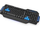 E-BLUE MAZER-TYPE X Heavy Weight Light Illumination Water Proof Professional Gaming Keyboard Black (E-Blue: EKM072BK)