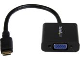 StarTech.com Mini HDMI to VGA Adapter Converter for Digial Still Camera/Video Camera - 1920x1080 (StarTech.com: MNHD2VGAE2)