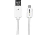 StarTech.com 1m Black Apple 8-pin Lightning Connector to USB Cable for iPhone/iPod/iPad (StarTech.com: USBLT1MW)