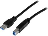 StarTech.com 1m  Certified SuperSpeed USB 3.0 A to B Cable - M/M (StarTech.com: USB3CAB1M)