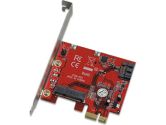 Addonics AD2SAHMSA Hybrid HDD mSATA SSD Controller (Addonics: AD2SAHMSA)