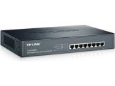 TP Link 8 Port Gigabyte DESKTOP/RACKMOUNT Switch With 8 Port PoE (TP Link: TL-SG1008PE)