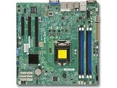 Supermicro X10SLH-F Xeon E3 LGA1150 DDR3 ECC C222 6SATA 3PCIE IPMI 2GBE mATX Motherboard (SuperMicro: MBD-X10SLH-F-O)