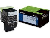 Lexmark 701K Black Return Program Toner Cartridge (Lexmark Printer Supplies: 70C10K0)