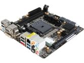 ASRock FM2A88X-ITX+ Mini ITX FM2+ Dual Channel 1XPCIE3X16 1XHALF/FULLMINI-PCIE Motherboard (ASRock: FM2A88X-ITX+)