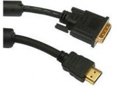 Cyberwyll HDMI Male to DVI Digital Dual Link Male Cable With Ferrite 6FT Cable (Cyberwyll: 715972095014)