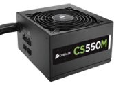 Corsair CS550M CS Modular 80 Plus GOLD-RATE 550W 12V Power Supply (Corsair: CP-9020076-NA)