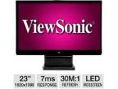 VIEWSONIC VX2370SMH-LED 23in widescreen LED Monitor 1920x1080 LED IPS HDMI DVI VGA Monitor (ViewSonic: VX2370SMH-LED)