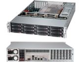 Supermicro 826BE16-R920LPB 2U 12SAS/SATA 3.5in 7 Slots SES2 EATX 920W Redundant PS Chassis (SuperMicro: CSE-826BE16-R920LPB)