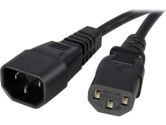 StarTech.com PXT1001410 10-FEET 14 AWG Computer Power Cord EXTENSION C14 to C13 (StarTech.com: PXT1001410)