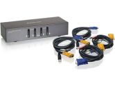 IOGEAR 4 Port VGA KVM Switch USB PS2 (IOGEAR: GCS1724)