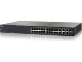 Cisco SG300-28MP 26-PORT 10/100/1000 POE+ 2 SFP Rackmountable Managed Switch (Cisco: SG300-28MP-K9-NA)