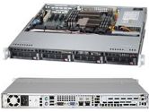 Supermicro 6017B-MTLF 1U Xeon E5 2XLGA1356 DDR3 C602 RDIMM 4SATA PCIe IPMI 350W (SuperMicro: SYS-6017B-MTLF)