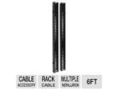 Tripp Lite rack cable management duct with cover (TrippLite: 10703623)