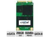 Crucial M550 mSATA 256GB Internal Solid State Drive SSD (CRUCIAL TECHNOLOGY: CT256M550SSD3)