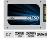 Crucial M550 SATA 256GB 2.5-inch Internal Solid State Drive SSD (CRUCIAL TECHNOLOGY: CT256M550SSD1)