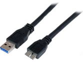 Startech.com 1 m SuperSpeed USB 3.0 Certified A to Micro B Cable - M/M (StarTech.com: USB3CAUB1M)