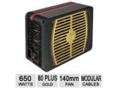 Thermaltake Toughpower Grand TPG-0650M SLI/CF 80 Plus Gold Fully Modular Active PFC Power Supply (Thermaltake: PS-TPG-0650MPCGUS-1)