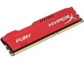 Kingston HyperxFURY Memory Red 4GB 1x4GB DDR3-1866 CL10 Single Channer Memory Module (Kingston: HX318C10FR/4)