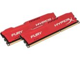 Kingston HyperxFURY Memory Red 16GB 2x8GB DDR3-1866 CL10 Dual Channer Memory Kit (Kingston: HX318C10FRK2/16)